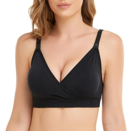 

Women s Maternity Pregnancy Seamless Breastfeeding Bras No Underwire Adjustable Straps Breast-Pumps Holding And Nursing Bra