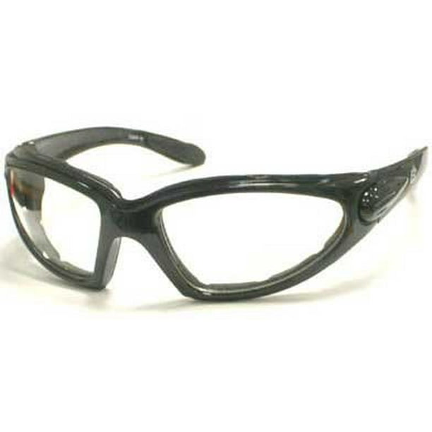 Motorcycle Padded Glasses Clear Night Riding Anti Fog - Walmart.com
