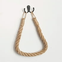 Zmeidao Nautical Rope Toilet Paper Holder Jute Rope Toilet Paper Stent Farmhouse Beach Bathroom Decor