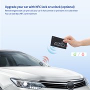 EASYGUARD EC002-p2 Smart Key RFID PKE Car Alarm System Auto Start & Engine Start Stop Button & NFC Entry Rolling Code