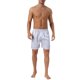 thumbnail image 2 of Pantalones cortos de satén para hombre Lars Amadeus con cintura elástica, pantalones de pijama para lounge y dormir, 36 plateado, 2 of 6