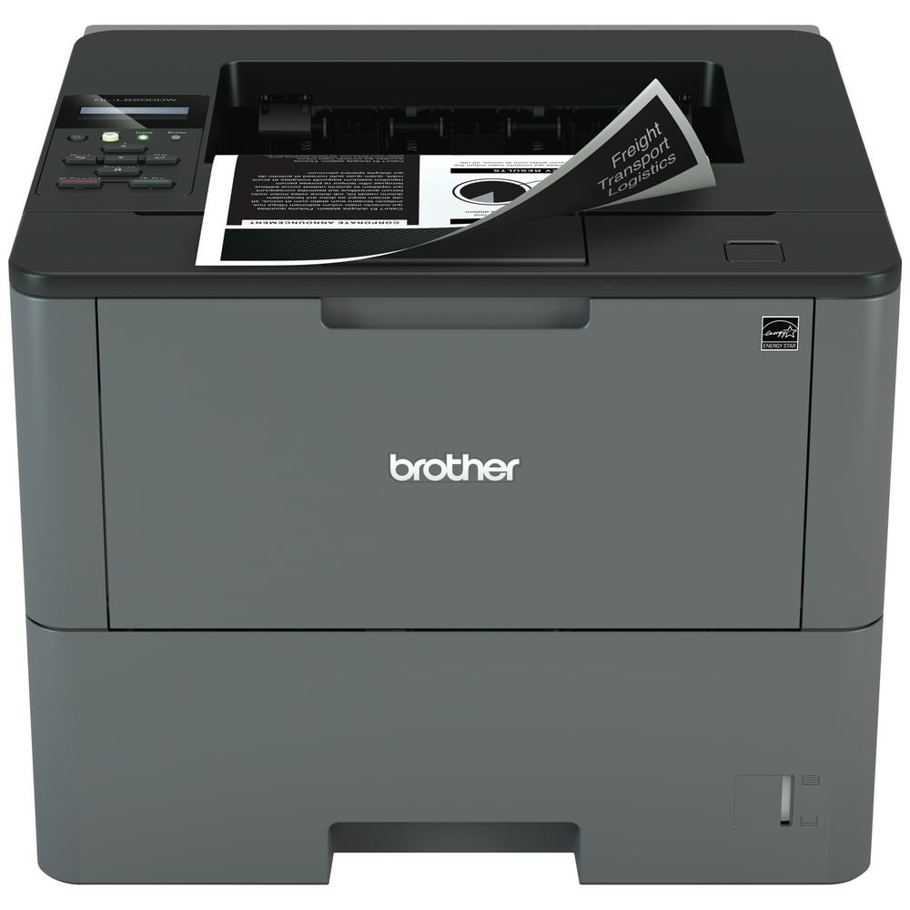 Brother Monochrome Laser Printer, HLL6200DW, Wireless Networking, Mobile Printing, Duplex