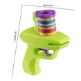 thumbnail image 3 of Handheld Foam Disc Launcher Toy for Kids, Flying Disc Shooter Indoor Outdoor Game, Plastic Portable Fun Shooting Activity, Random Color, 3 of 8