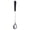 black, variant on Hecteas Ceramic Handle Stainless Steel Spoon – Long Handle Coffee Stirring Spoon with 304 Stainless Steel Head, Heat Resistant Tea Spoon for Dessert Ice Cream Yogurt, Dishwasher Safe Silverware