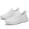 thumbnail image 3 of [Breathable Sneakers] Men's Breathable Sneakers Compatible for, Training, & - Neutral Cushioning MD Sole, Neutral Arch, Spring/Fall Casual & - Breathable Fabric Upper & Insole - Multi-Use, 3 of 9