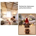 thumbnail image 3 of Yuarrent Decoración navideña bosque hombre tarjetero mensaje de foto Clip decoración de pantalla para arreglos de boda suministros Kits de decoración para fiestas Sombrero rojo + paño negro Yuarrent HA070163-04, 3 of 6
