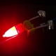 thumbnail image 3 of 10 piezas de luz de alarma de cebo de mordedura de caña de pescar nocturna LED con indicador de anillo de campanas gemelas, 3 of 7