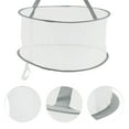 thumbnail image 4 of 1 Pc Durable Single Layer Clothes Drying Basket for Balcony 9.84"x18.9" 57L Gray, 4 of 6
