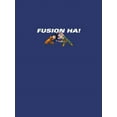 thumbnail image 2 of Dragon Ball Z Fusion Ha! Youth Boy's Navy Crew Neck T-Shirt-Large, 2 of 4