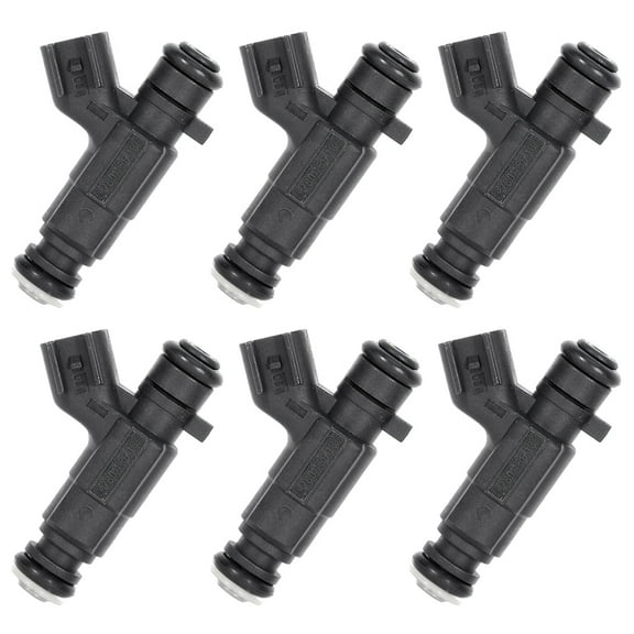 Fuel Injectors Kits,SCITOO 4 Holes Fuel Injector fit 2005 2006 2007 2008 Buick LaCrosse,2004 2005 2006 Buick Rendezvous,2004 2005 2006 2007 2008 Cadillac SRX/CTS,2005 2006 2007 Cadillac STS,Set of 6