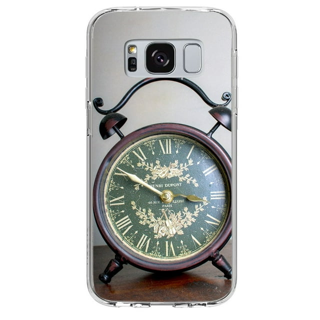 Vintage Antique Clock Alarm Clock Samsung Galaxy S8 Plus Phone Case