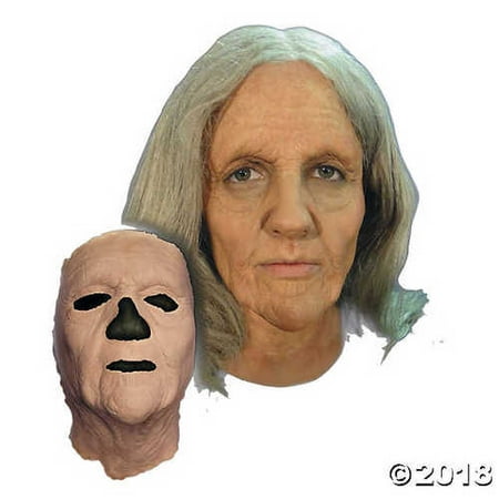 Morris Costumes Prosthetic Old Woman Adult Mask