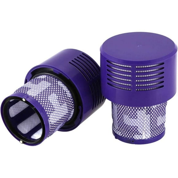 2 Pack Replacement Filters for Dyson Cyclone V10 SV12 Absolute Animal Total Clean Vacuum Cleaner Parts HEPA Dyson V10 SV12 Pre-Filter Replaces Parts # 969082-01