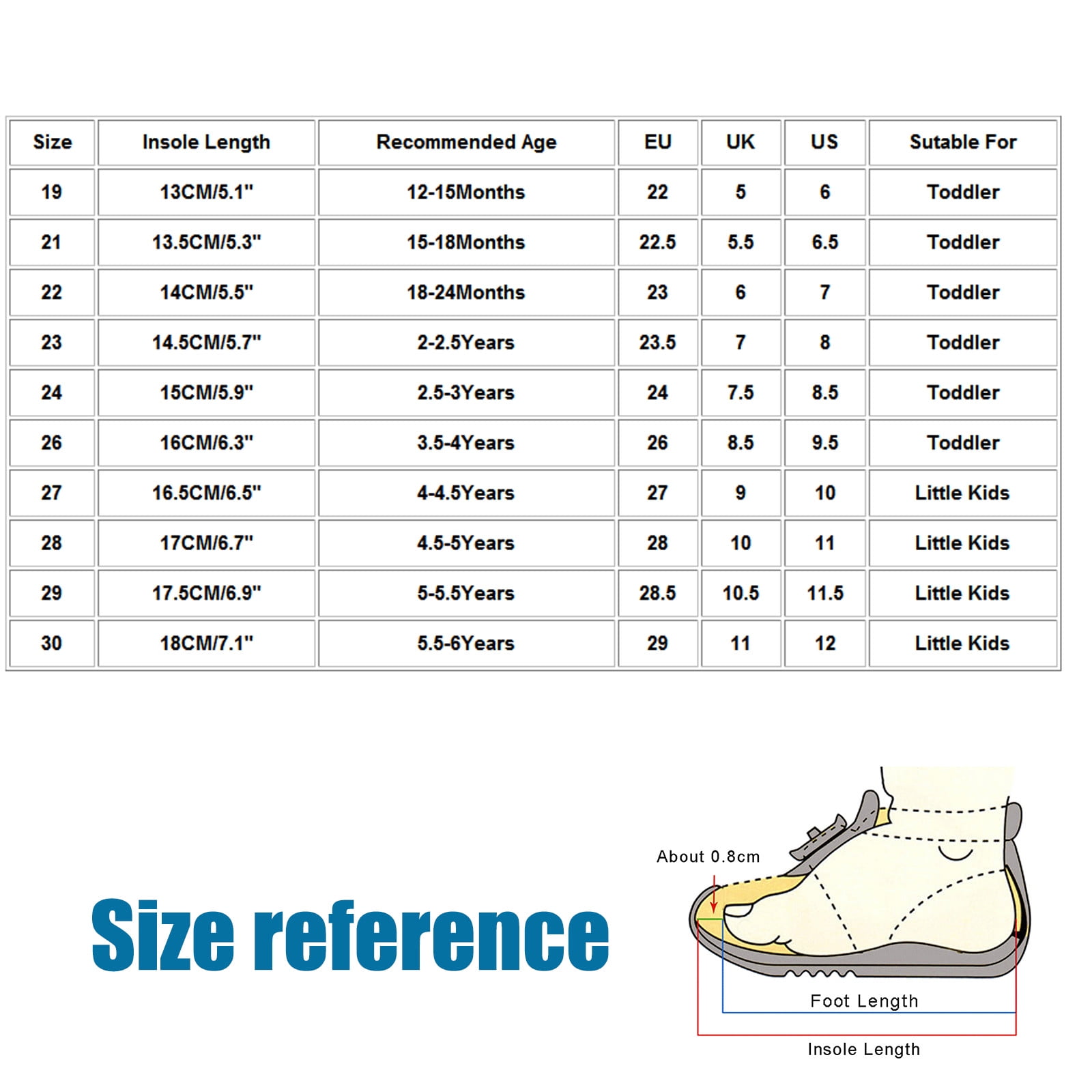 Youth size hotsell 6.5 shoes