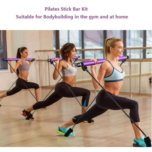 Pilates Stick Bar Kit, Multifunctional Pilates Bar Kit With