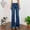 BU1, variant on Stretchy Jeans for Women Stretchy Straight Wide Leg High Elastic Waisted Retro Streetwear Pants Fall Winter Casual Fashion Denim Pants Outfits