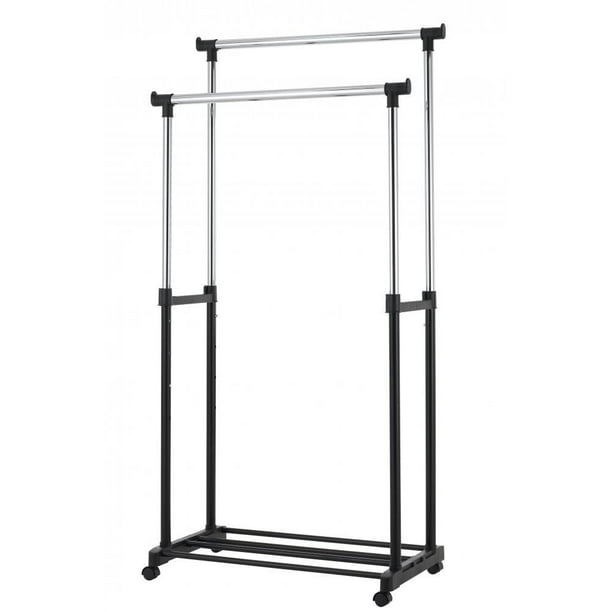 Double Adjustable Garment Rack Amazadesign