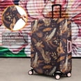 thumbnail image 4 of Stretch Luggage Cover M(22-24in)– Elastic Travel Suitcase Protector with Handle Openings & Bottom Closure, Washable Polyester Spandex Cover for 18"-32" Suitcases, S/M/L/XL Size, 4 of 6