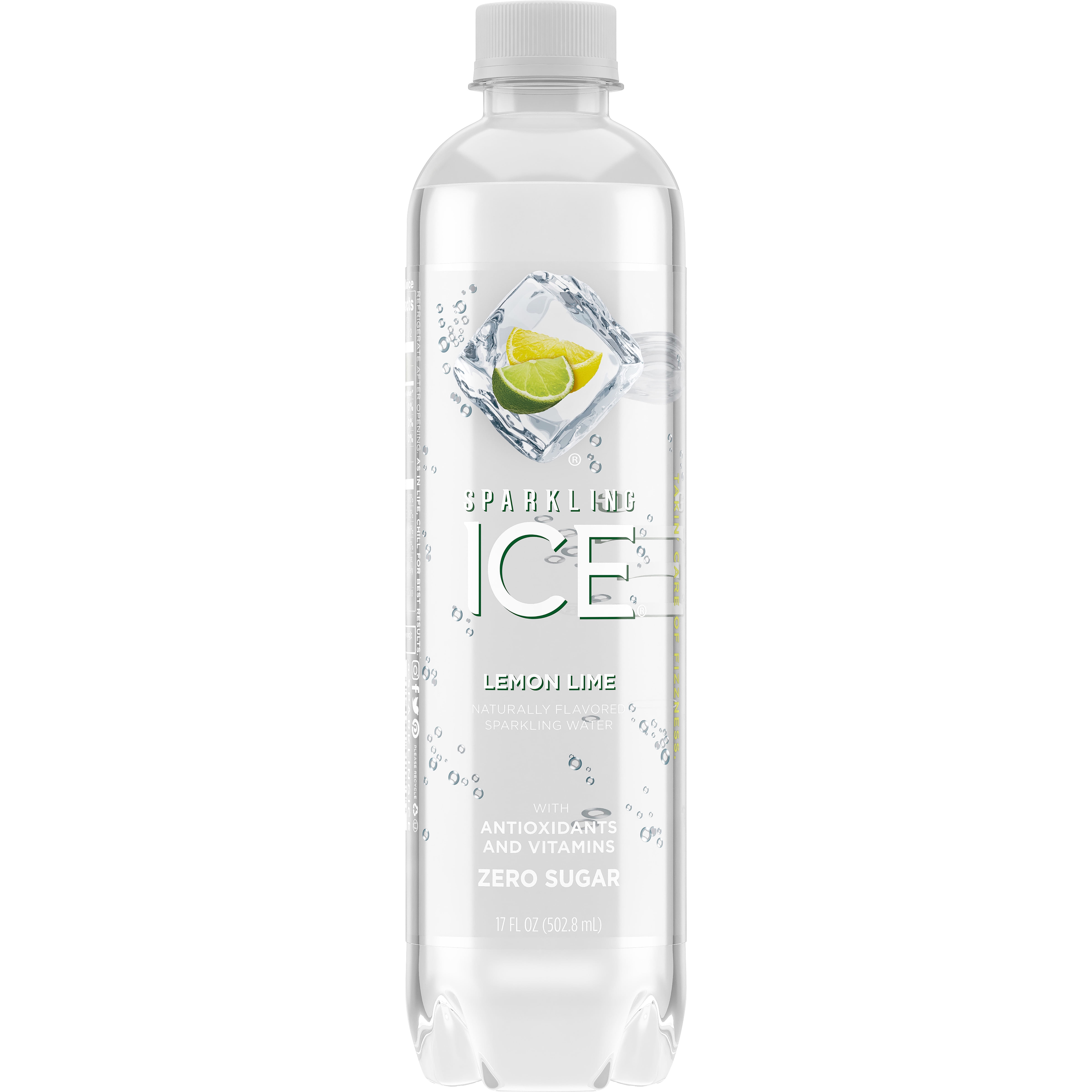 Sparkling Ice® Naturally Flavored Sparkling Water, Lemon Lime 17 Fl Oz
