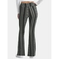 thumbnail image 5 of No Boundaries Flare Pants and 2-Pack, Women's and Women’s Plus, 5 of 5