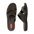thumbnail image 2 of Okabashi Cross Strap Women's Sandals-Brown-S, 2 of 4