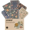 thumbnail image 1 of shiyou-12 Pack Decorate Cleaning Cloth (Simple Floral of Decorative Series), Reusable Absorbent Dish Towels, Non-Scratch Washable Rags for Cookware, Kitchen and Household Cleaning - 6.7×7.9 inch, 1 of 4