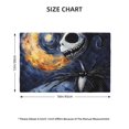 thumbnail image 2 of Placemats Set of 4 / 6, Halloween Starry Night Pumpkin Placemats for Dining Table Indoor/Outdoors Heat Resistant Washable Placemats 18" x 12", 2 of 8