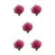 thumbnail image 3 of Flores artificiales no tóxicas de 8 piezas Wosthever Rosa roja, 3 of 6