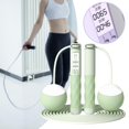 thumbnail image 6 of funtasica Jump Rope Cordless Jumping Rope Skipping Rope, with Counter Digital Counting Jump Rope for Indoor Workout, Training, Children green, 6 of 8