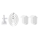thumbnail image 1 of Soporte para Cámara Montaje en Poste Rotación 360 Ring Stick Up/Spotlight Cam () Blanco, 1 of 9