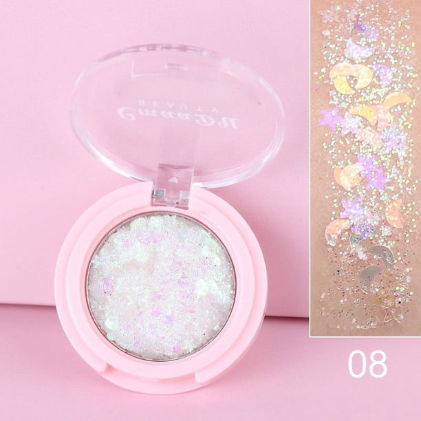 Sombra de Ojos Xihbxyly Polvo Brillante con Lentejuelas Fragmento de Pentagrama