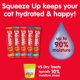 thumbnail image 3 of Cat Treats Hartz Delectables Squeeze Up, paquete variado de 104 x 15 ml, 3 of 8