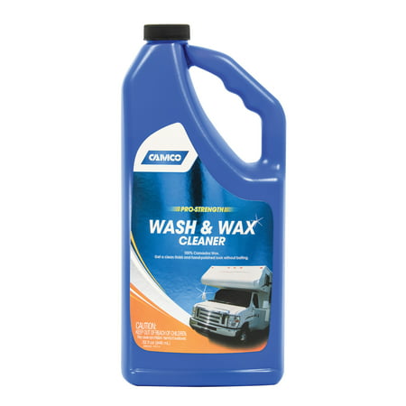 Camco Mfg 40493 Rv Wash & Wax 32 Oz (Best Wax For Gelcoat Rv)