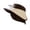 Beige, variant on Detachable Shawl Fan Sun Hat for Women Wide Brim Foldable Outdoor Camping Cap
