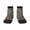 3 Black, variant on Alphabet Print Adult Socks, Crew Moisture-wicking Socks, Unisex Cushion Crew Socks,Casual Sports Ankle Socks