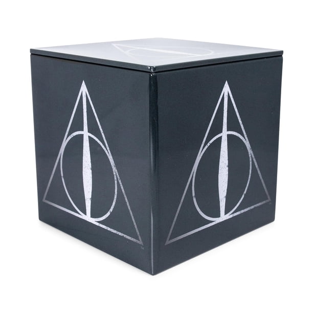 Caja de almacenamiento de 10 cm con diseño de Harry Potter, reliquias de la muerte