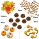 thumbnail image 1 of Advancent Juego de calabazas artificiales de Halloween, 166 Uds., simulación de Acción de Gracias, piñas, decoración de cosecha de otoño Kits de decoración para fiestas, 1 of 6