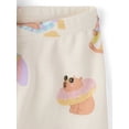 thumbnail image 3 of The Children's Place Baby & Toddler Girls Short Sleeve Summer Capybara Snug Fit PJs, Sizes NB-6T, 3 of 3