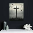 thumbnail image 5 of Nawypu  Christian Wall Art for Living Room Black and White Church Wall Decor Religious Jesus Crosses Spiritual Canvas Prints Modern Home Dining Room Decorations, 5 of 5