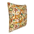 thumbnail image 2 of Haiem Vintage Floral Print Velvet Soft Solid Decorative Square Throw Pillow Covers Set with Elegant Piping Christmas Cushion Case for Sofa Bedroom Car-16"x16", 2 of 8