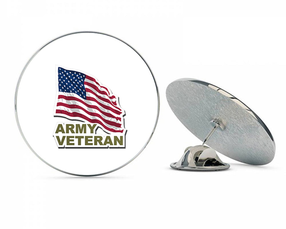US Army Proud Daughter of a Vietnam Veteran Steel Metal 0.75 Lapel Hat Shirt Pin Tie Tack Pinback