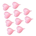 thumbnail image 1 of 10 UDS. 10 Globos de Papel de aluminio con forma de Corazón, decoración para festera, boda, cumpeados, globo rojo plateado, 1 of 7