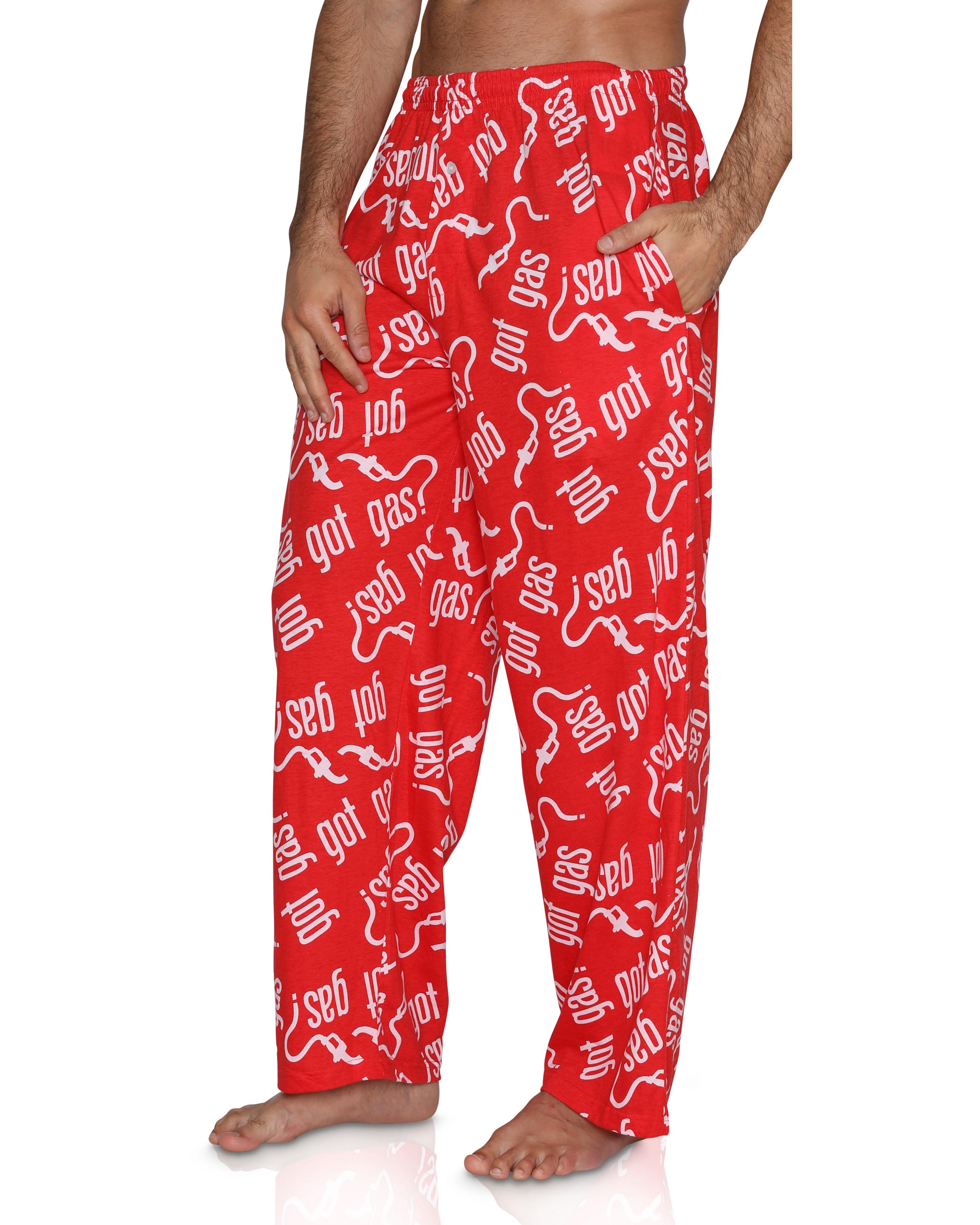 Fun Boxers Mens Fun Pants Lounge Pajama Pants Boxers Adult Sleepwear