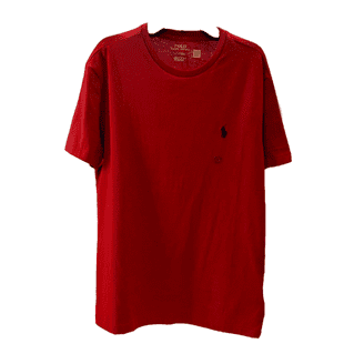 Polo Ralph Lauren Men's Red Waffle Knit Thermal Sleepwear Red