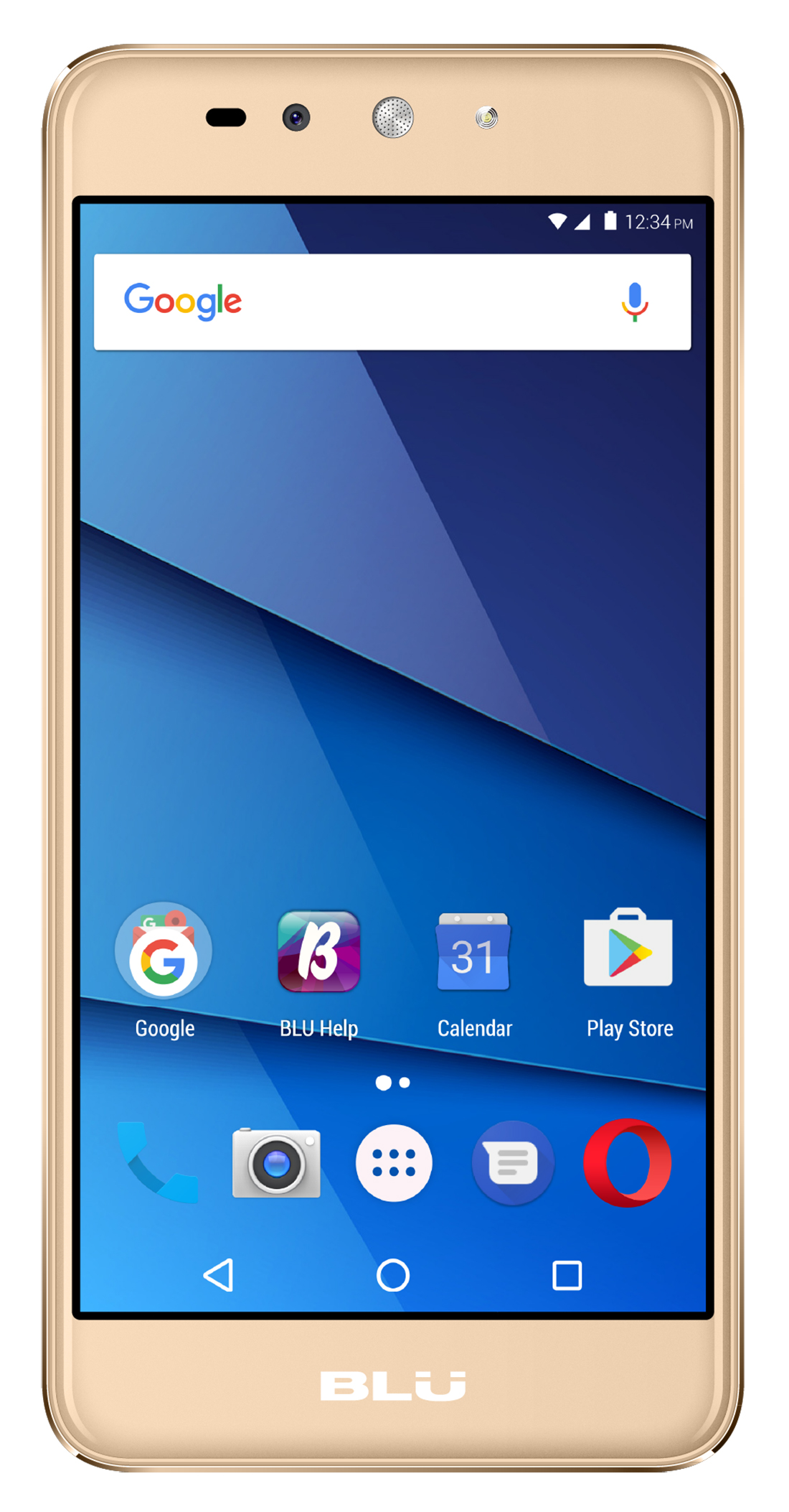 BLU Grand XL LTE G0030WW Unlocked GSM 4G LTE DualSIM Phone Gold
