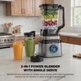 thumbnail image 4 of Ninja Detect Duo 72-Oz Blender, 3 Speeds, Smoothies, Crush, Chop, BlendSense Technology, 1700PW, TB300 Silver, 4 of 10