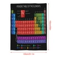 thumbnail image 5 of Kiplyki Wholesale Periodic Table Blanket Perfect Letter Blanket A Gift For Family Friends Lovers, 5 of 5