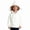 White, variant on DJDLJWCJ Boys Winter Coat Fleece Lined Thicken Warm Jacket Solid Color Button Comforty Down Jacket Gray Size 6-9M