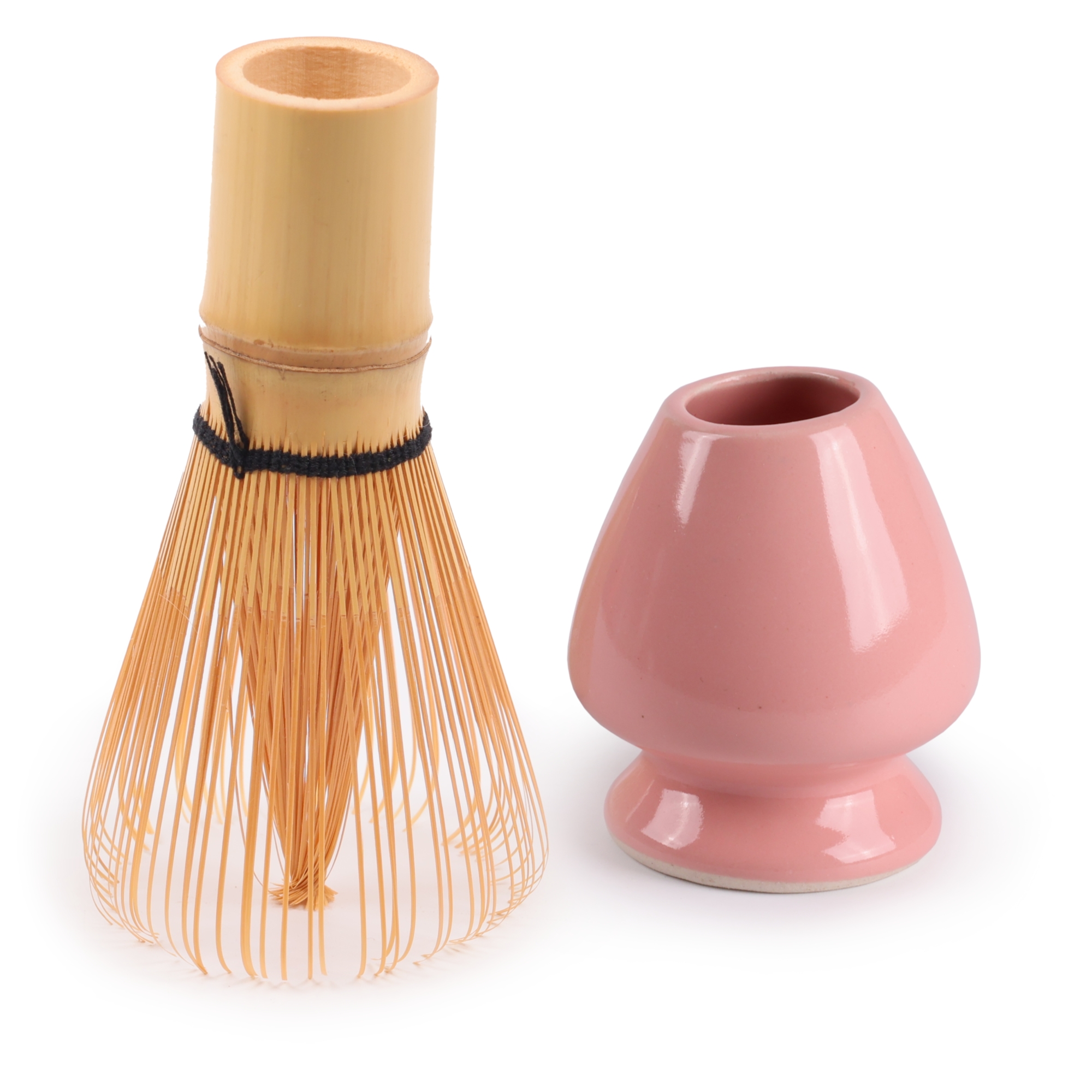 Matcha Tea Whisk Holder | Bamboo Drying Stand For Chasen | Purple, Handcrafted