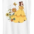 thumbnail image 3 of Disney Princess - Belle And Chip Flower Power -  Women's Short Sleeve Graphic T-Shirt, 3 of 5